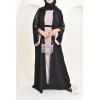 Abaya Dubaï JAWAARA Noire Neyssa Shop