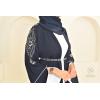 Abaya Dubaï JAWAARA Bleu Nuit Neyssa Shop