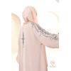 Abaya Dubai JAWAARA Beige Neyssa-Shop