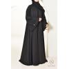 Abaya Dubai Strass Reem Schwarz