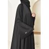 Abaya Dubai rhinestone Reem Black