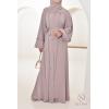 Abaya Dubai ausgestellt JUMEYRA Dark Nude