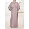 Abaya Dubai ausgestellt JUMEYRA Dark Nude