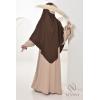 Khimar long pointu femme musulmane 