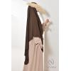 Khimar long pointu femme musulmane 