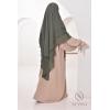 Khimar 3 voiles rond mousseline