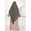 Khimar 3 voiles rond mousseline