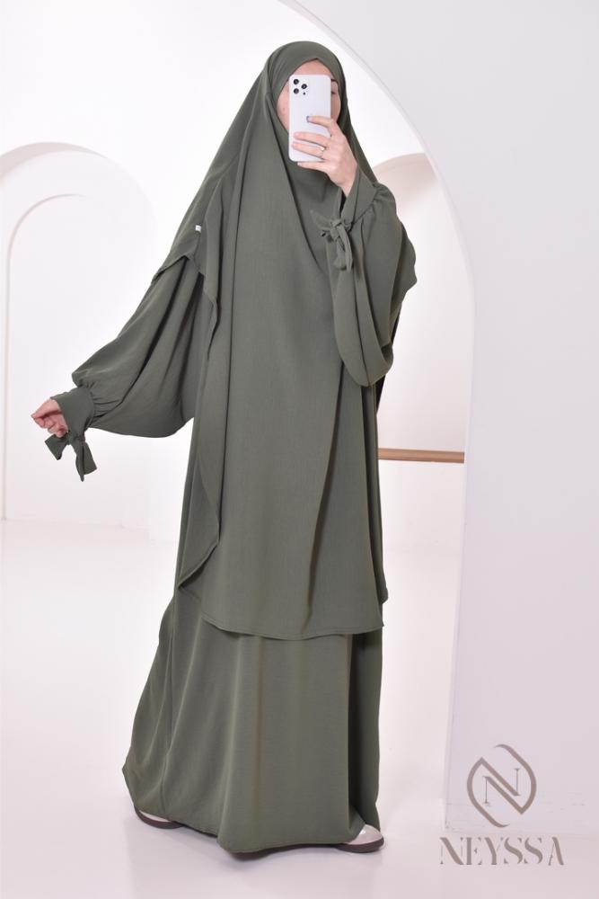 Ensemble abaya khimar Umm Suhayb Neyssa création