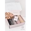 GLAM cotton-effect rhinestone hijab box