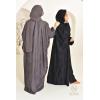 Abaya Dubai ROUWAYDA Black Neyssa Shop