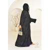 Abaya Dubai ROUWAYDA Black Neyssa Shop