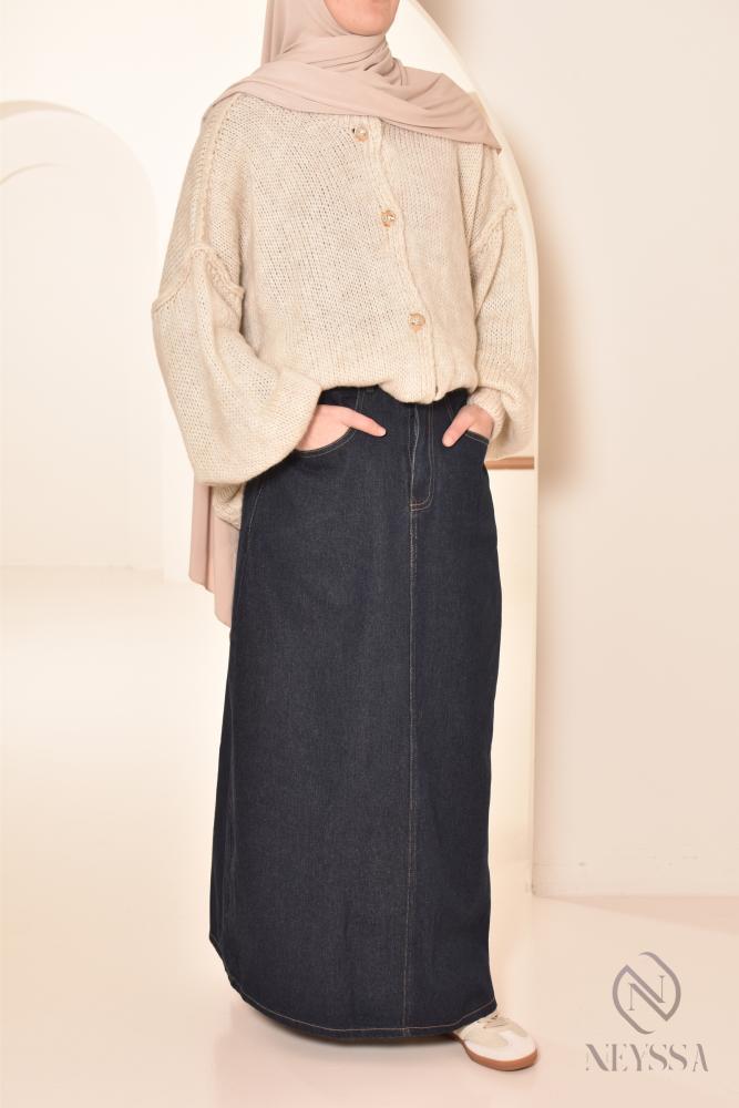 Sohel Jean long skirt