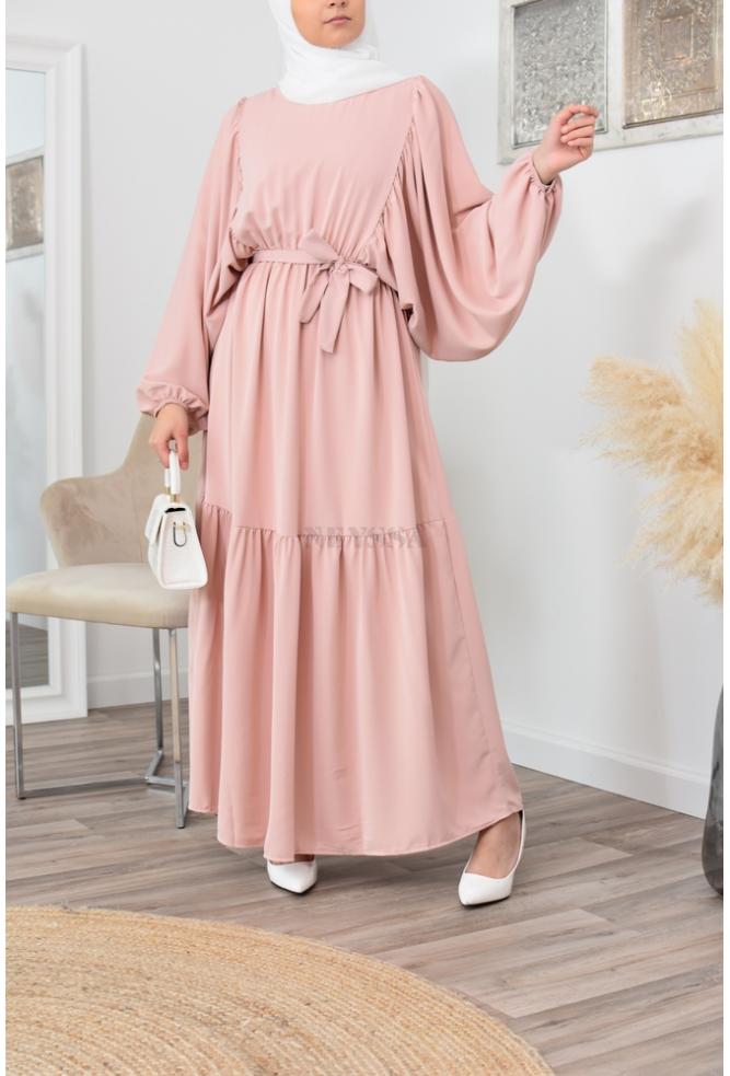 Robe longue bohème fluide pas cher 