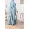 Abaya Dubai Regenschirm Salsabile beige