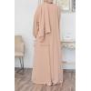 Combo abaya Oman Praline