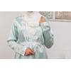 Water green kimono caftan perfect fit for veiled women