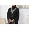 longue Abaya Dubaï NOIR