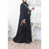 Abaya black Dubaï nidah