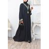 longue Abaya Dubaï NOIR