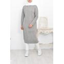 Nuur knitted tunic dress