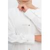 Long white Oversize shirt