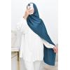 Party-Hijab aus Satin