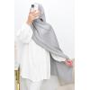 Party-Hijab aus Satin