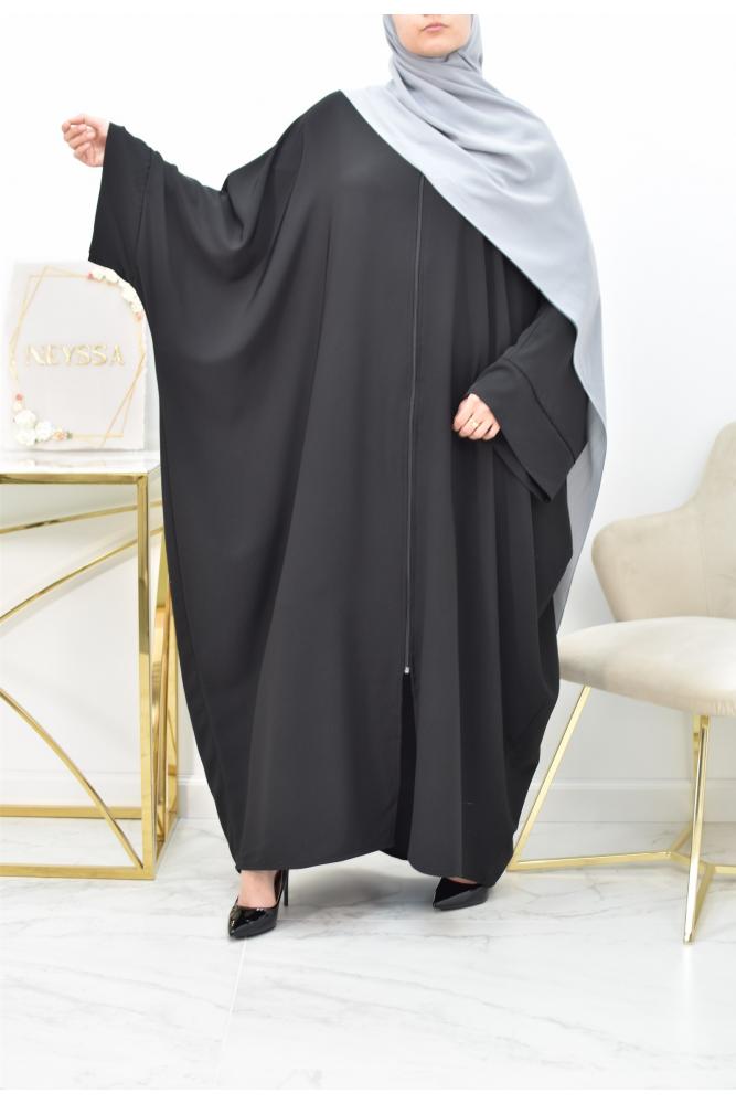 simple butterfly abaya