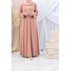 Abaya Mädchen Kaftan-Stil Marwâa Dusty