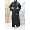 Abaya Dubai kimono Aida Black