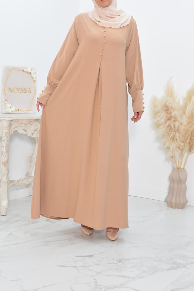 Abaya évasée neyssa modest fashion