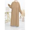 Robe abaya manches bouffantes Neyssa