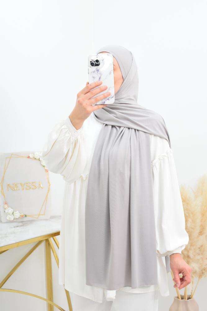 hijab zum aufziehen jersey lycra Moon