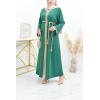 Abaya style caftan vert Neyssa shop