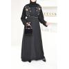 Abaya Kimono Dubai schwarz Neyssa shop