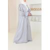 Abaya Dubai Kimono perlgrau Neyssa shop