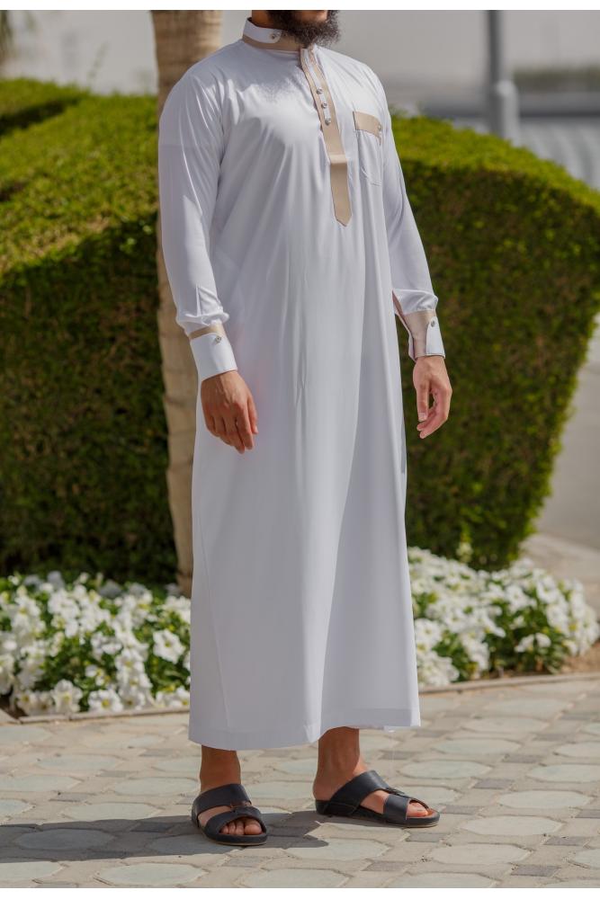 Qamis Homme de luxe saoudien Neyssa Shop