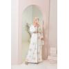 Abaya caftan Nihad off-white