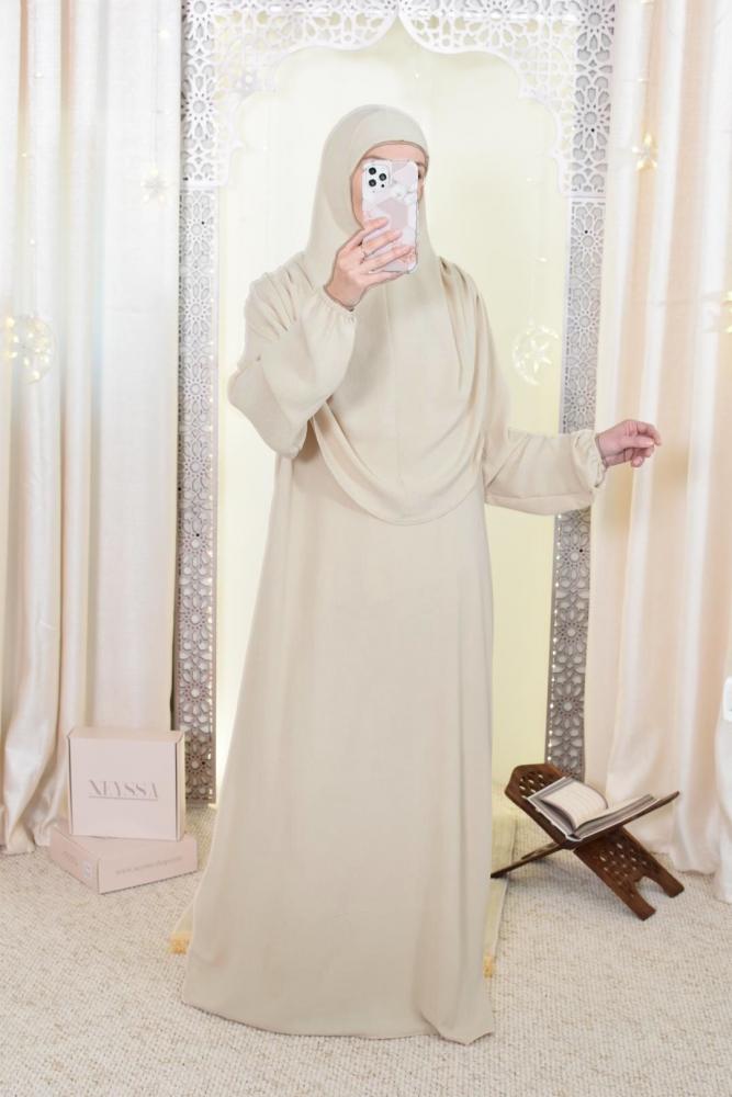 Gebetsgewand mit integriertem Hidschab Neyssa shop