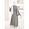 Robe abaya évasée soie de Médine Neyssa Neyssa shop