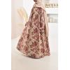 Floral pleated chiffon dress neyssa shop cheap