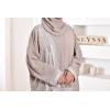 Abaya Dubai taupe set Neyssa shop