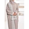 Ensemble Abaya Dubai taupe Neyssa shop