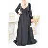 Robe longue cache coeur Satinéa