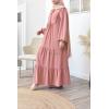 Robe fluide longue été bohème chic