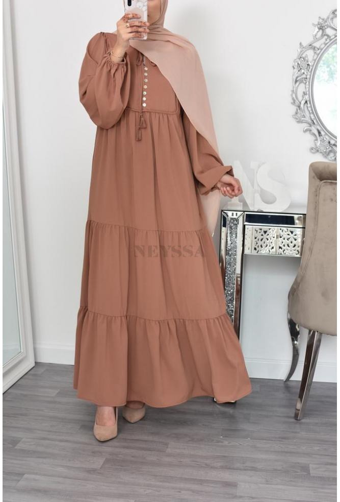 Robe fluide longue été bohème chic