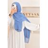 Hijab plissé coton confort