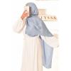 Party-Hijab aus Satin