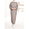 Aïssata Puff Sleeve Sweater Dress