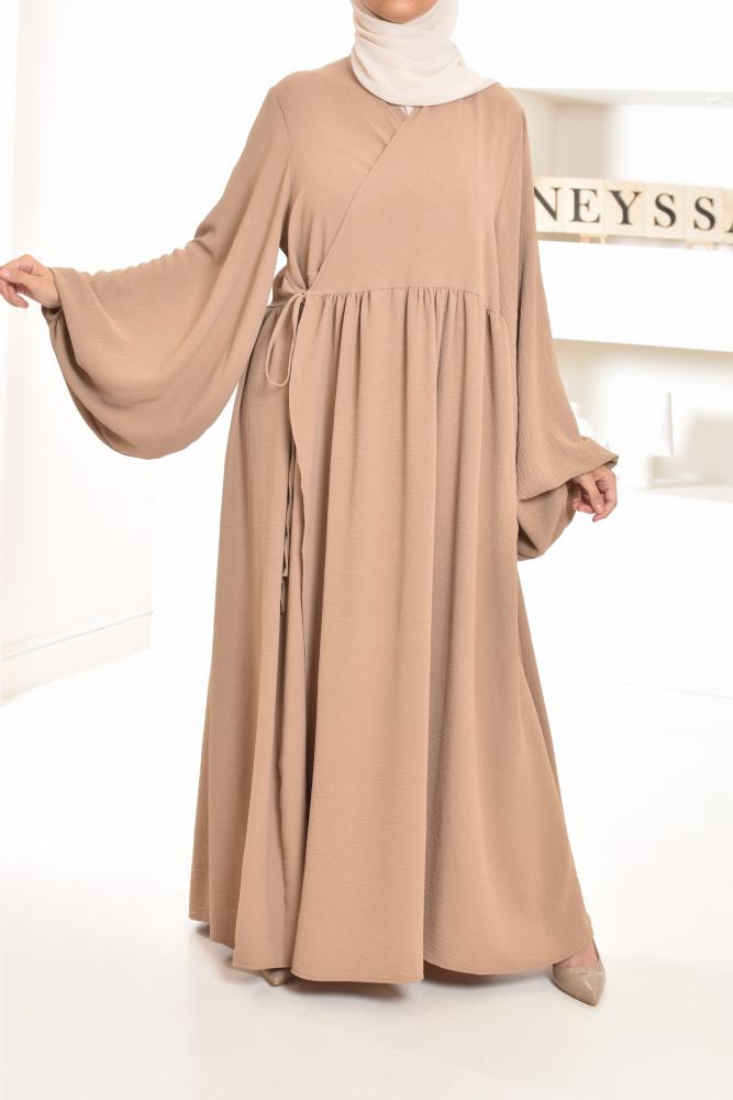 abaya femme kimono cache c ur soie de Jazz moderne et confortable